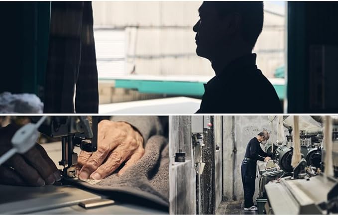 Luxury Japanese Wash Cloth - Set of 2, Senshu Towels, Charcoal Gray, Approx. 13" x 33.5", Ultra Soft, Quick Drying, Absorbent, Lightweight, Ideal for Bath, Bathroom, Yoga, Spa, Gift