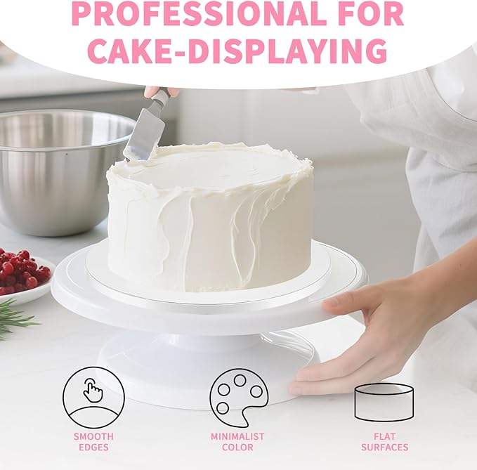 10 Inch Cake Board Drums Round, 12-Pack, White, Sturdy 1/2" Thick Heavy Or Multi-Tiered Cakes for Bithday Wedding Party. (10inch(12pack))