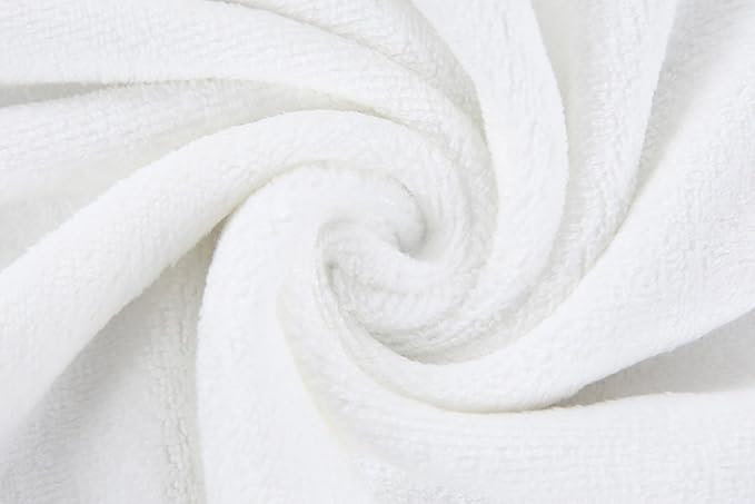 MYLSMPLE Microfiber Bath Towels Bath Sheets Beach Spa Bathroom Towels Extra Large Absorbent Towels(36 Inch X 72 Inch, White)
