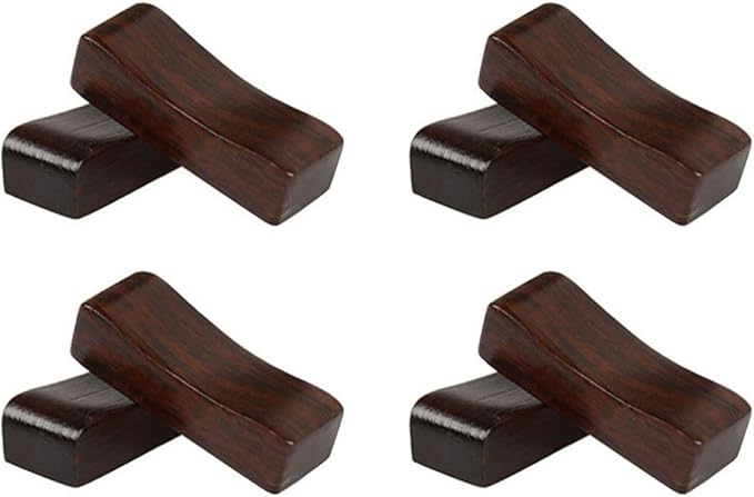 Simple Modern Ebony Chopsticks Rack Fine Tableware Chopsticks Holder Table Creation Household Tableware Rack Chopstick Stand Rest Rack Spoon Fork Knife Holder 8 Pcs