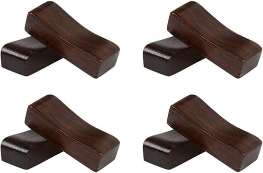 Simple Modern Ebony Chopsticks Rack Fine Tableware Chopsticks Holder Table Creation Household Tableware Rack Chopstick Stand Rest Rack Spoon Fork Knife Holder 8 Pcs