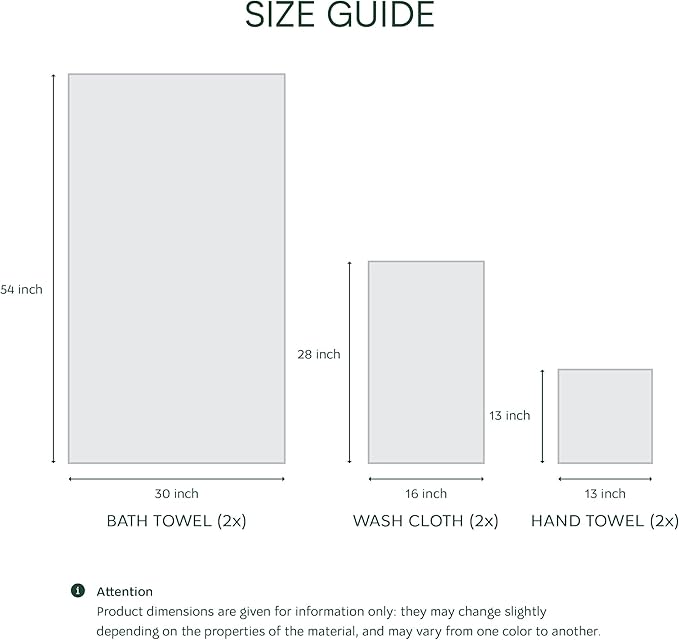 Lacoste Heritage Supima Cotton 6-Piece Towel Set, 2 Bath Towels, 2 Hand Towels, 2 Washcloths, Navy – Highly Absorbent & Quick Drying, Bathroom Essential, Machine Washable