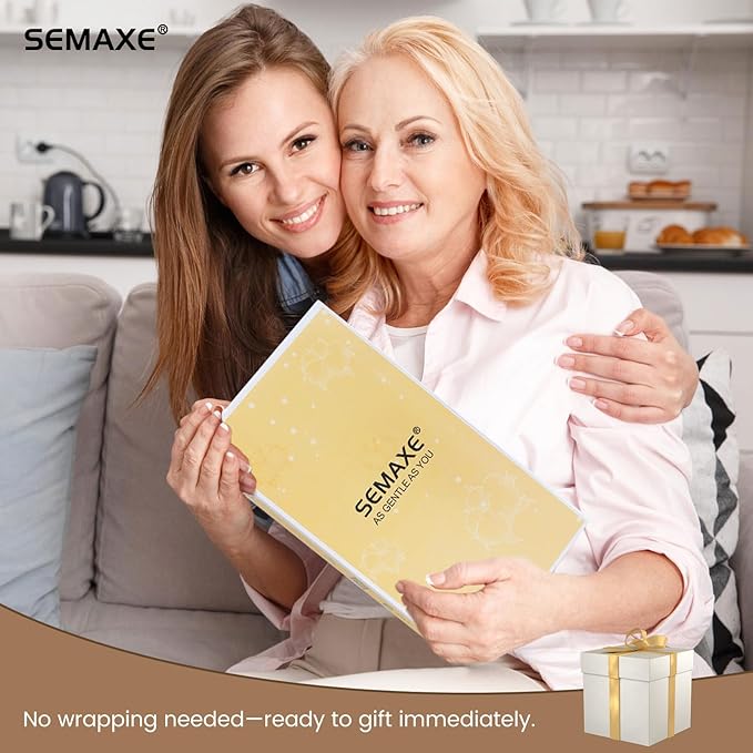 SEMAXE Hand Towels for Bathroom, 100% Cotton Towels with Hanging Loops, Soft and Absorbent, 4 Pack Hand Towel Set for Gym, Shower, Hotel, Spa and Kitchen, Colorful Towel - Sunset Collection