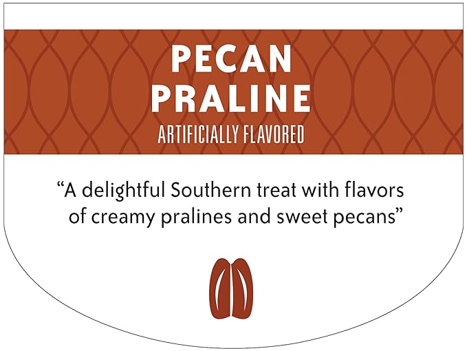 Community Coffee Southern Pecan Praline Flavored 12 Count Keurig K-Cup Coffee Pods, Medium Roast, 12 Count (Pack of 1)