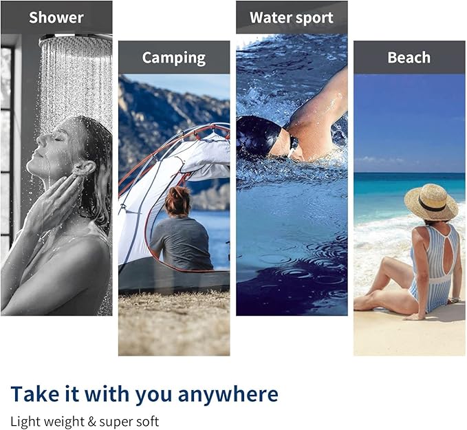 It's 5 O'Clock Somewhere Beach Towel Pool Towel for Men Women Gym and Spa Shower Towels Home Decor 32" X 52"