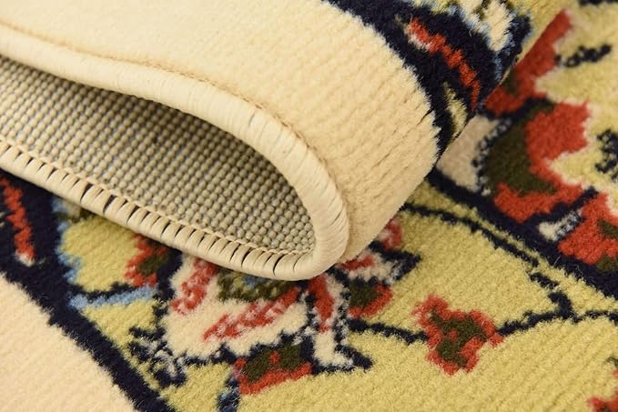 Unique Loom Espahan Collection Area Rug - Cape Cod (4' 1" x 6' 1" Rectangle, Cream/ Black)