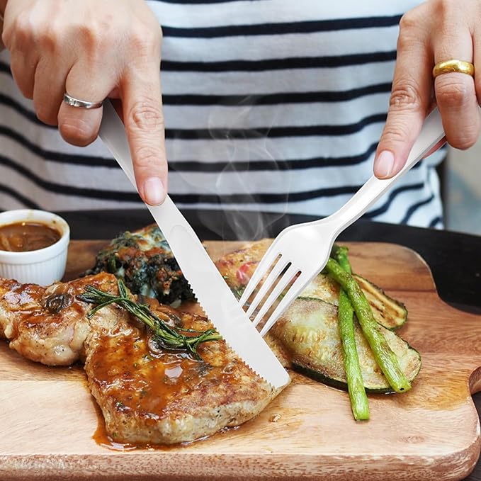 360 Count Extra Heavy Duty White Plastic Forks Disposable, BPA-Free, Heat Resistant, Solid and Durable Disposable Forks Bulk, Premium Plastic Forks heavy duty for Party Supply