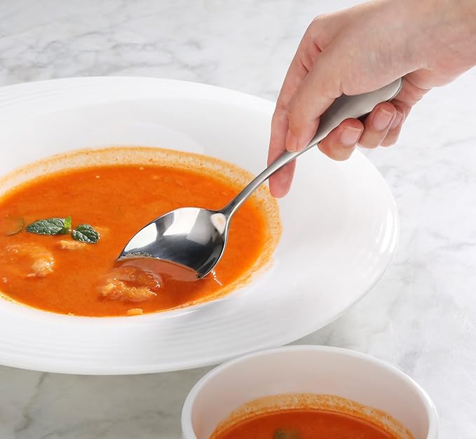 Cangshan RAIN Series Stainless Flatware Set, Window Box, Matte Finish Handle (20-Piece)