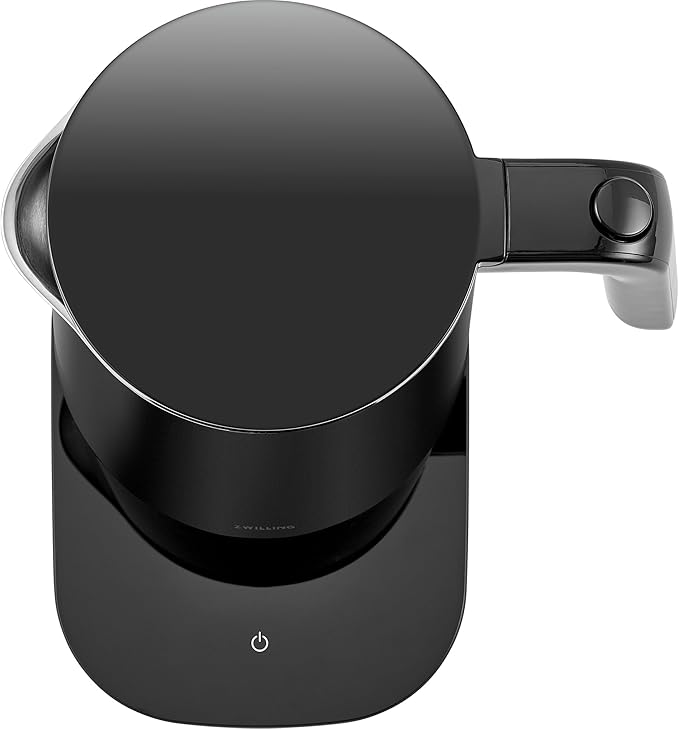 ZWILLING Enfinigy Cool Touch 1-Liter Electric Kettle Pro, Cordless Tea Kettle & Hot Water - Black
