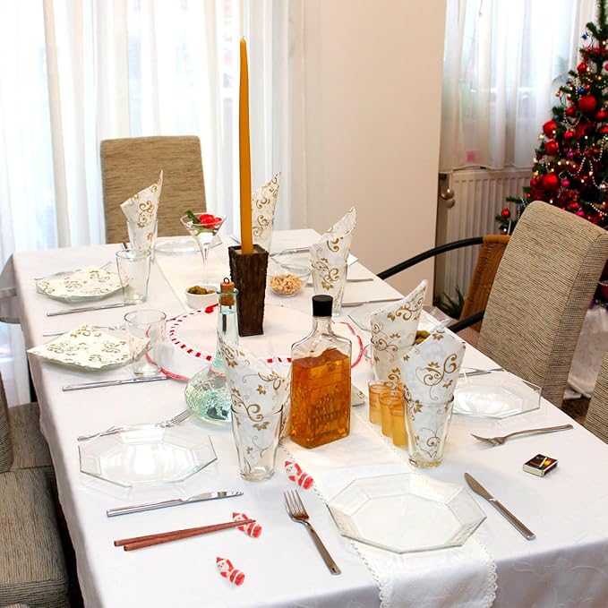 Hemoton 5Pcs Christmas Chopstick Rest,Cute Ceramic Santa Claus Chopstick Holder,Xmas Dinner Spoon Stand Fork Knife Holder for Holiday Dining Tableware