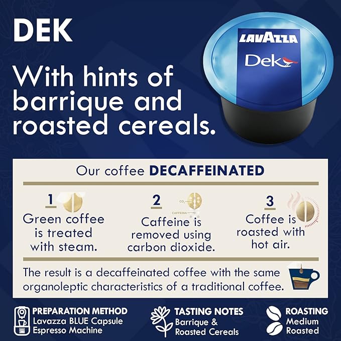 Lavazza Blue Coffee Capsules Variety Pack – 100 Count – Includes Decaf Dek, Gran Espresso, Top Class & Gold Selection – Compatible with Lavazza LB Machines Only