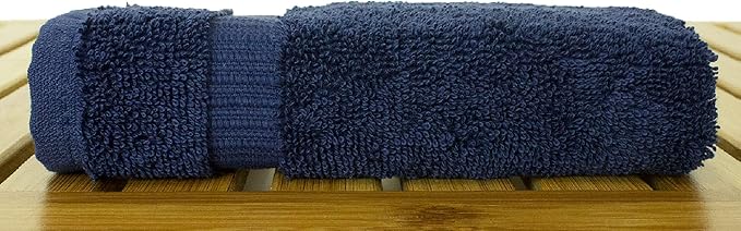 Luxury Hotel & Spa Quality, Quick Dry 100% Turkish Cotton 700 GSM, Eco Friendly Towel, for Bathroom, Gymand Kitchen Dobby Border Soft Hand Towel Set 16 X 30, Mix Color, Hand Towels - Set of 6