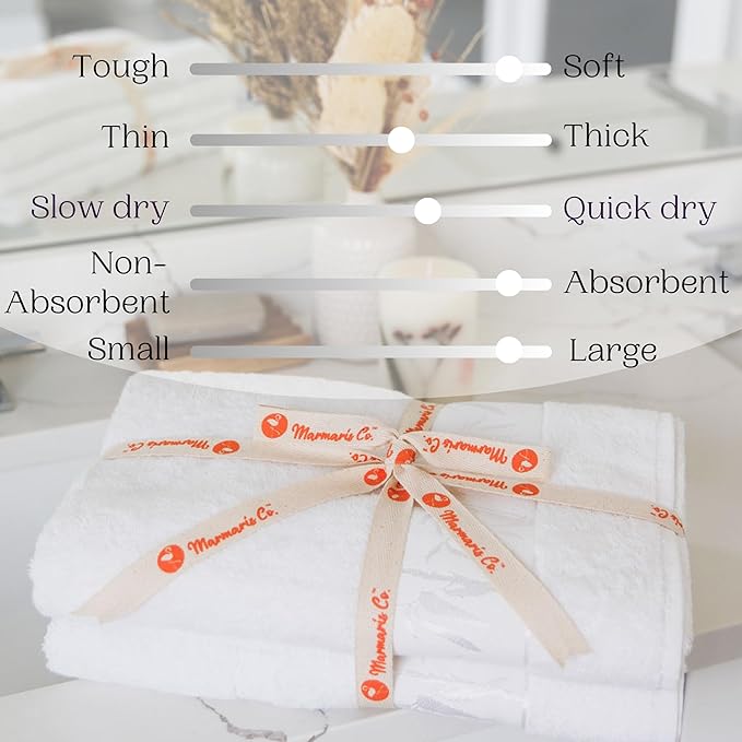 Set of 2 Luxury Super Soft Bath Towels – Premium Viscose Derived from Bamboo & Turkish Cotton for The Ultimate Bath Experie