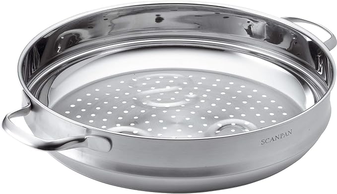 Scanpan Classic 12-1/2-Inch Steamer Insert, 2.3, Brown