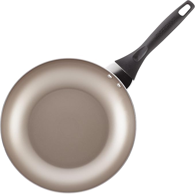 Farberware 20361 Dishwasher Safe Nonstick Cookware Set / Pots and Pans Set - 15 Piece, Blue