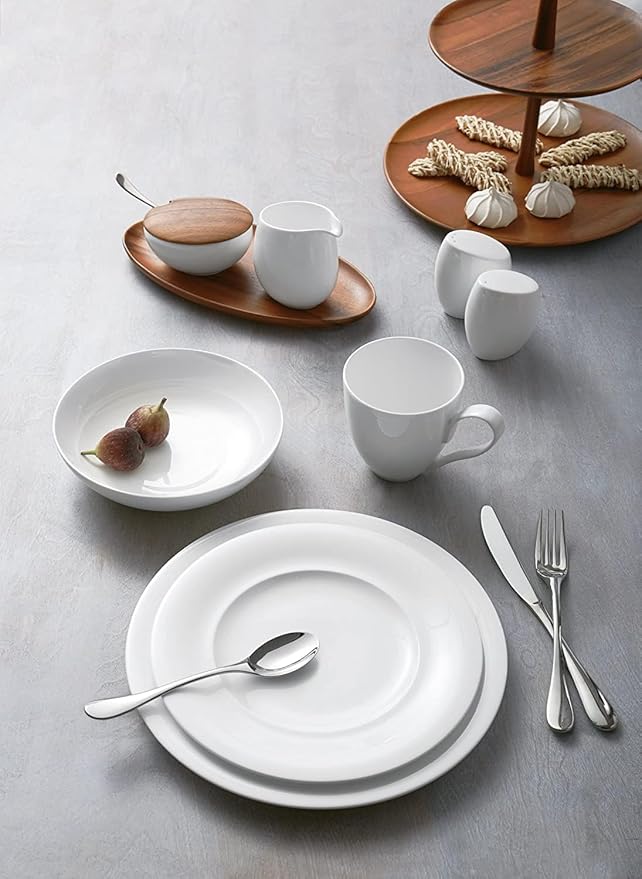 nambe Skye Wood Tiered Dessert Stand | 2-Tier Cupcake Stand | Serving Tray for Cookies, Pastries and Appetizers for Parties | Acacia Wood Cake Stand for Kitchen Table Display (12.5”)