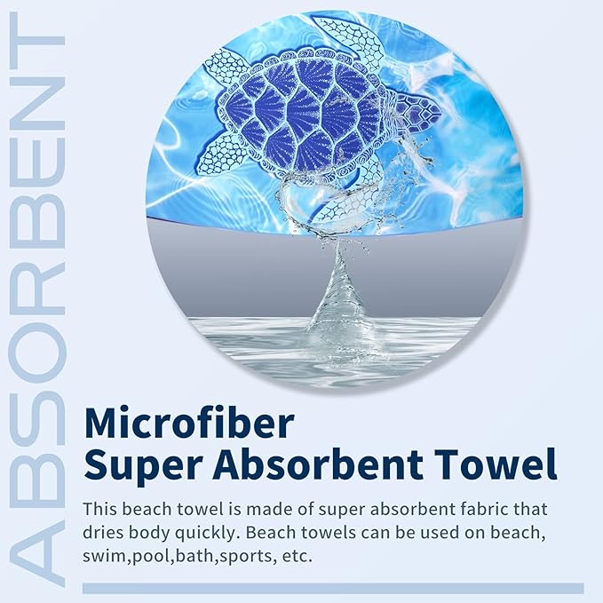 2 Pack Microfiber Thin Beach Towel Lightweight 71x32 Oversized Extra Large Sand Free Towels Quick Dry for Travel Pool Yoga Gym Sports Beach Accessories Vacation Essential Gift