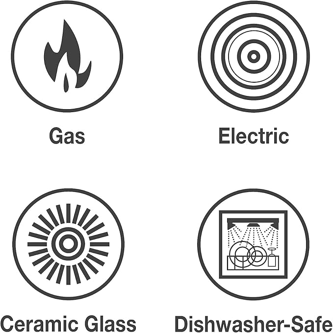 Tramontina Primaware 15-Piece Non Stick Cookware Set with Lids and Utensils, Aluminum Nonstick Pots and Pans Kitchen Set (Silver)