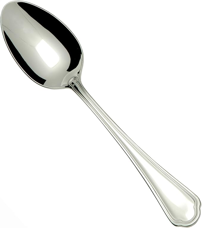 Fortessa Medici 18/10 Stainless Steel Flatware Table Spoon, Set of 12