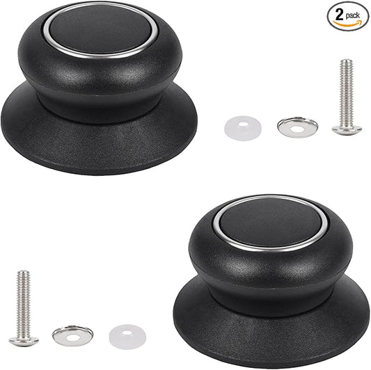 Pot Lid Knob Easy Lnstallation Sturdy Cover Knobs Universal Pot Lid Handle Pot Kitchen Replacement Cookware Lidreplacement Pot Cover Heat Resistant and Prevent Static Replacement Knob
