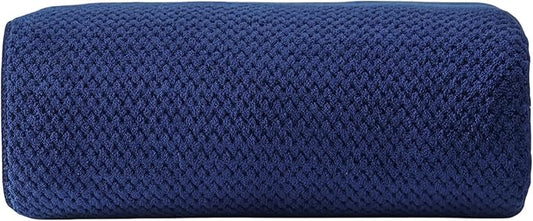 40x80 Inches Bath Sheets Towels for Adults Oversized Bath Towels Extra Large Luxury Super Soft Absorbent Quick Dry Microfiber (Navy Blue,1PCS)