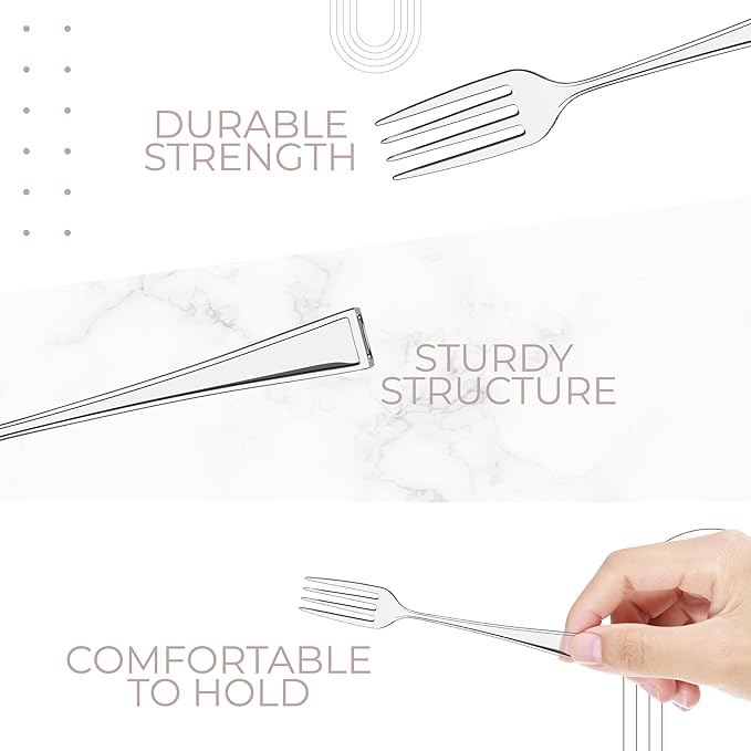 Exquisite Mini Disposable Clear Forks For Desserts - Pack Of 100 Dessert Forks – Size: 4 Inch - Color: Clear - Real Flatware Look - BPA Free - Food Safe