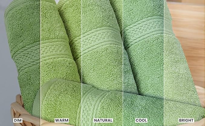 Utopia Towels 8 Piece Luxury Towel Set – Majestic Plush, Super Absorbent & Quicker-to-Dry, Thick 100% Ring Spun Cotton Towels for Bathroom, Spa & Hotel – 2 Bath, 2 Hand, 4 Washcloths, Sage Green
