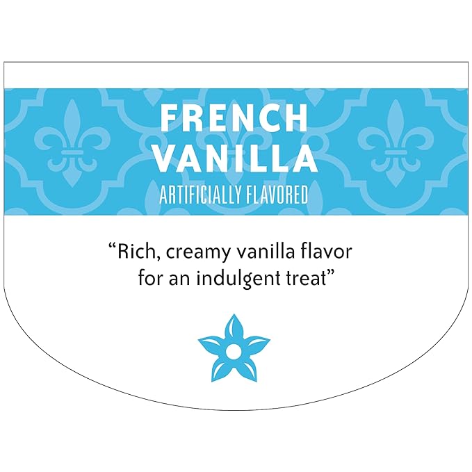 Community Coffee French Vanilla Flavored 72 Count Keurig K-Cup Coffee Pods, Medium Roast, 12 Count (Pack of 6)