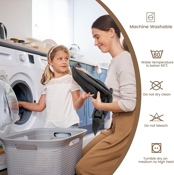 SEMAXE Yellow Bath Towel, 100% Cotton Towel with Hanging Loop, Hotel & Spa Quality Soft Absorbent Towel for Bathroom, Gift Box Packaging, 1 Pc Bath Towel, 55" L x 27" W