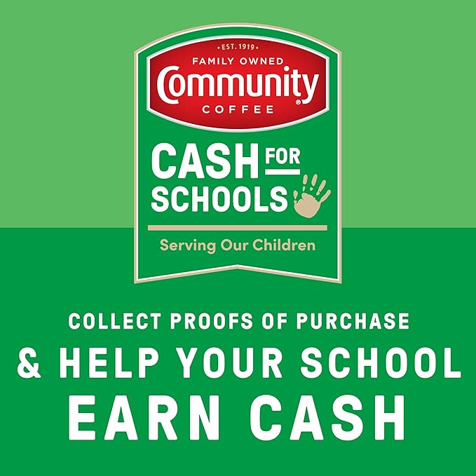 Community Coffee Mardi Gras King Cake Flavored 72 Count Coffee Pods, Medium Roast, Compatible with Keurig 2.0 K-Cup Brewers (Pack of 6, 72 Count)