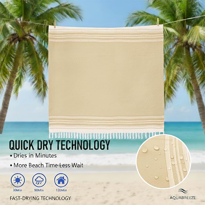 Oversized Turkish Beach Towel Blanket Cotton Giant XL Sandproof Towels Huge Linen XXL Extra Large Big Throw Quilt Blankets for Adults Cloud Travel Camping Glamping Accessories Essentials