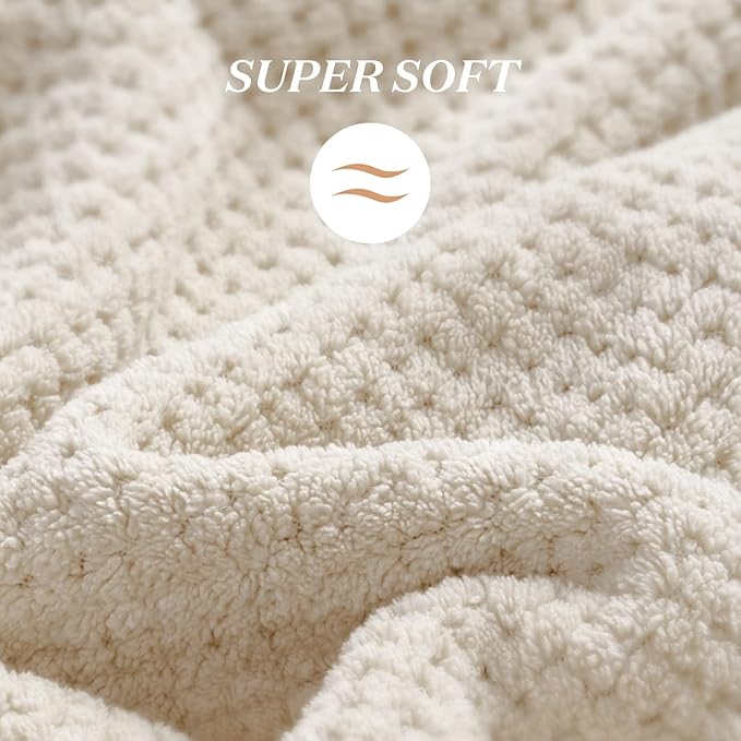 YFONG Large Hair Towel Wrap for Women, Super Absorbent Microfiber Hair Towel for Curly Hair, Fast Drying Hair Turbans with Elastic,Hair Drying Towel Wrap for Hair Care 26.3" X 40" (Camel)