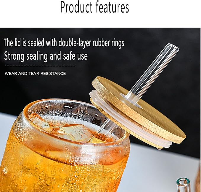 Mom Glass Cups with Lids and Straws, 16 Oz Glasses Set, Perfect for Mothers Day, Birthday, Christmas Gifts for Mom