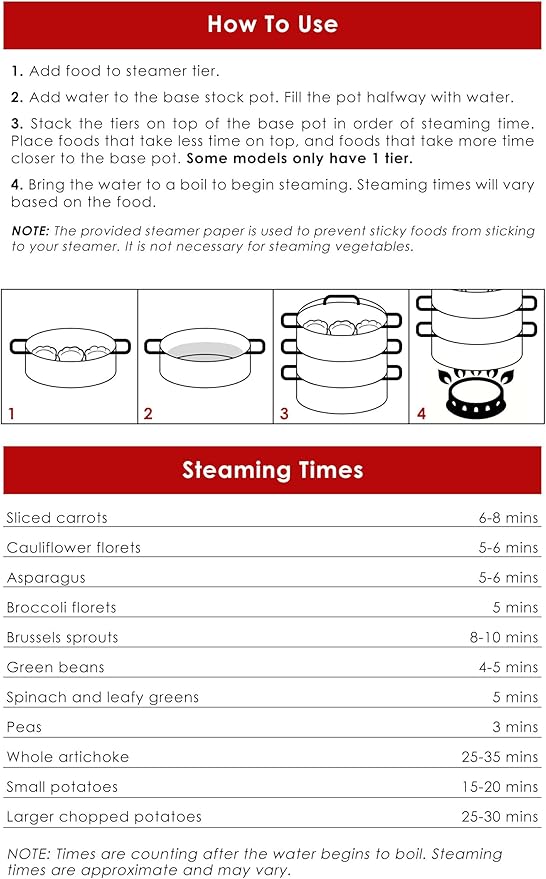 Concord 30 CM Stainless Steel 3 Tier Steamer Pot Steaming Cookware - Triply Bottom