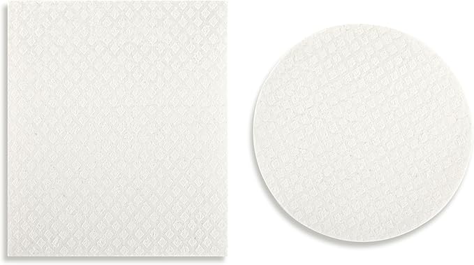 DEMDACO Reusable Biodegradable Kitchen Cleaning Dish Cloth from Design Serving Collection 6 x 7 Inch Cotton Blend Lime Assorted Set of 2