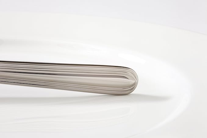 Fortessa Metropolitan 18/10 Stainless Steel Flatware, 5 Piece Place Setting, Service for 1