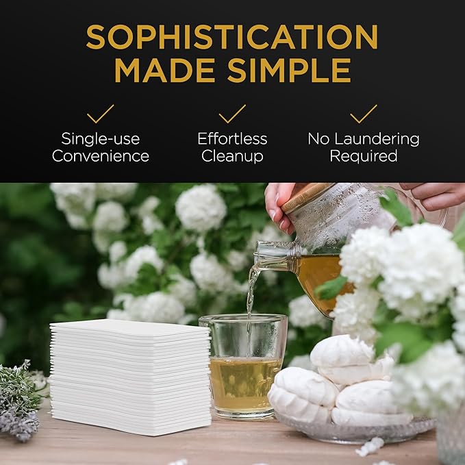 Inspire Contemporary Collection Disposable Hand Towels/Napkins (Case Of 800)