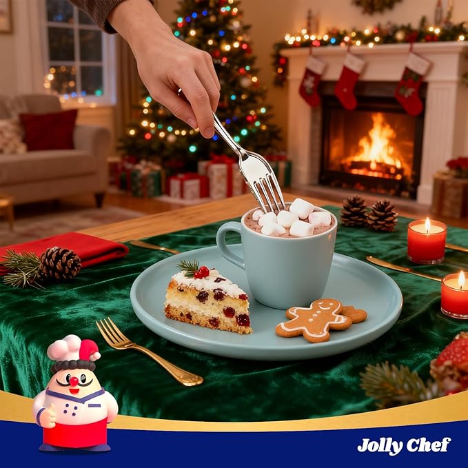 125 Count Silver Plastic Disposable Forks Heavy Duty, 7.28 Inch Heat Resistant Durable Silver Dinner Forks for Parties, Wedding, Daily Events