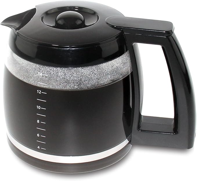 14-Cup Replacement Carafe Compatible with Cuisinart Coffee Maker Models DCC-3200, DCC-3200P1, DCC-2200, DCC-2600, DCC-2800 and CBC-7000PCFR Model# DCC-2200RC