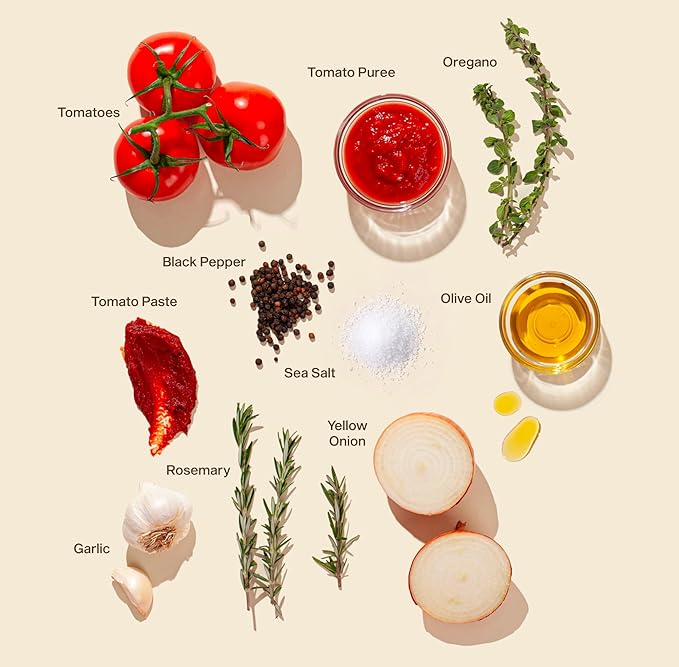 Sauz | Wild Rosemary Marinara (2 Jars) - Gluten-Free, Non-GMO, and 100% Delicious - Crafted in Small Batches for Michelin-Star Delight - Clean ingredients, 25 oz