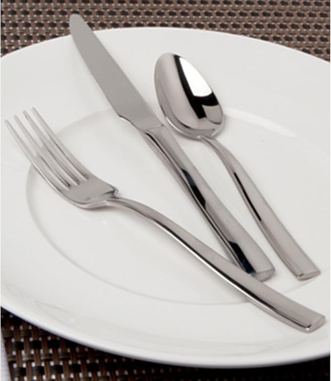 Fortessa Catana 18/10 Stainless Steel Flatware, 5 Piece Place Setting, Service for 1