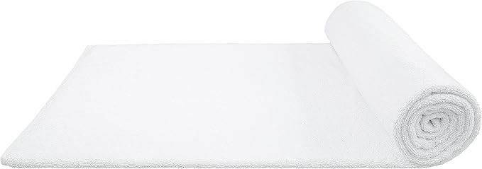 Cotton Paradise 100% Cotton 40x80 Oversized Bath Sheet, Extra Large Turkish Bath Towels for Bathroom, White Bathsheet