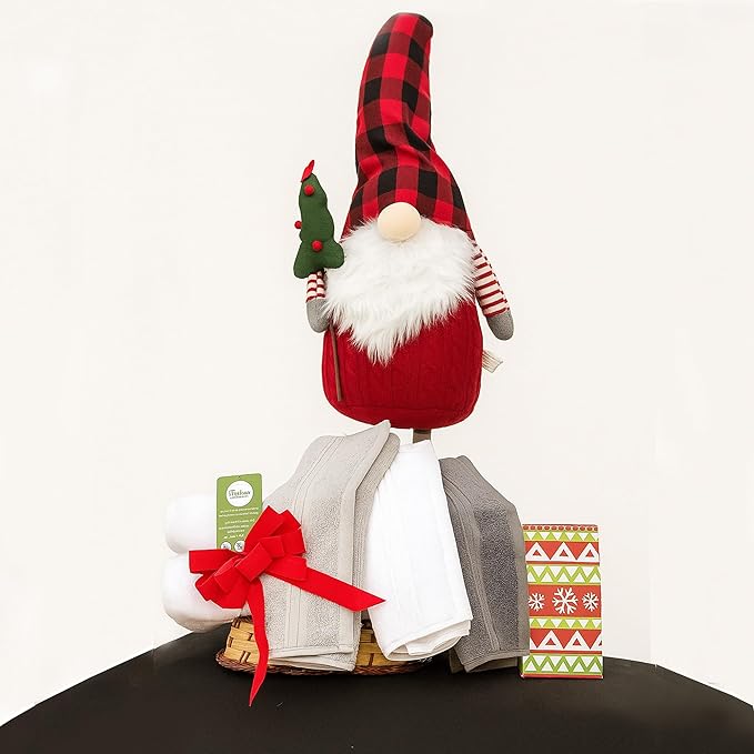 Milara Turkish Bath Towels Set of 6| 2 Bath Towels, 2 Hand Towels & 2 Wash Cloths with Elegant White Color | 700 GSM Premium Quality Cotton Ultra-Soft & Absorbent