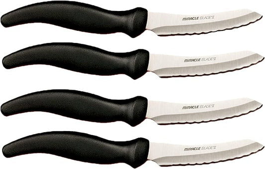 Miracle Blade III 4-Piece Steak Knife Set