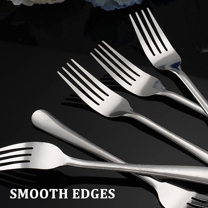 120 PCS Dinner Fork Set - Windsor Stainless Steel Silverware Fork 7.1 Inch with Dishwasher Safe Flatware Forks for 120, Table Forks for Home, Kitchen or Restaurant