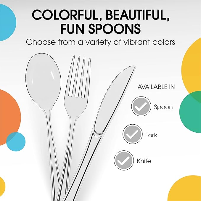 Party Solids Clear Plastic Forks 200 Pieces Clear Forks Disposable Utensils Heavy Duty Plastic Cutlery Set Disposable Cutlery Sets Flatware Sets Silverware Set Party Supplies & Party Tableware