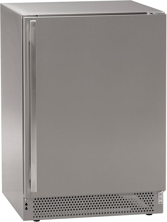 Marvel Northland Collection 24” Undercounter Refrigerator, 3 Adjustable Shelves, Stores up to 18 Bottles of Wine and 126 12-oz Cans, Indoor/Outdoor Rated
