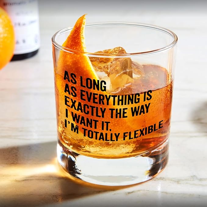 Coworker Sarcastic Gifts Whiskey Glasses 10 oz, Funny Gifts for Adults Coworkers, Funny Old Fashioned Rocks Glasses Cup for Women Men Drinking Scotch Bourbon Liquor