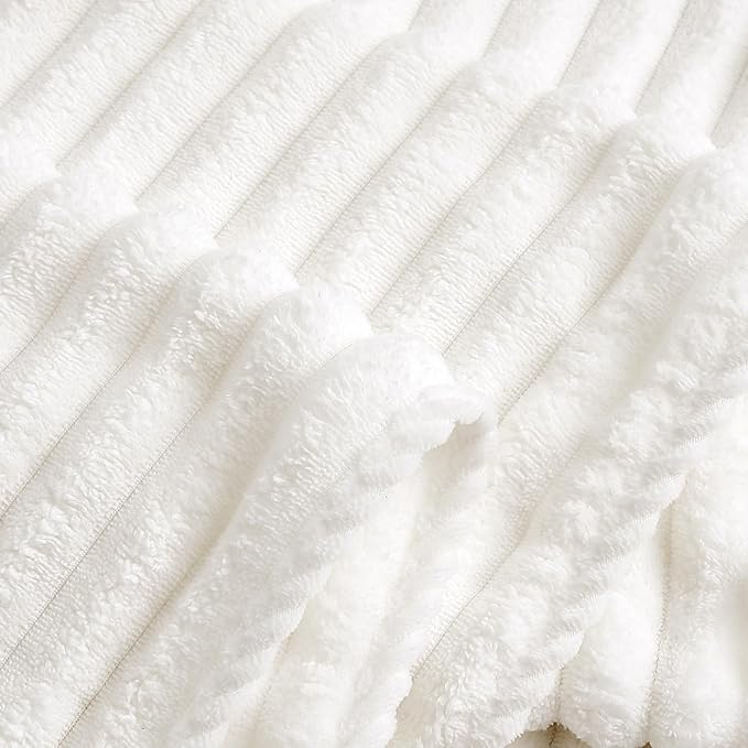 40x80 Inches Bath Sheets Towels for Adults Luxury Microfiber Extra Large Bath Towels for Bathroom Super Soft Absorbent Quick Dry with Hanging Loop (White,2PCS)