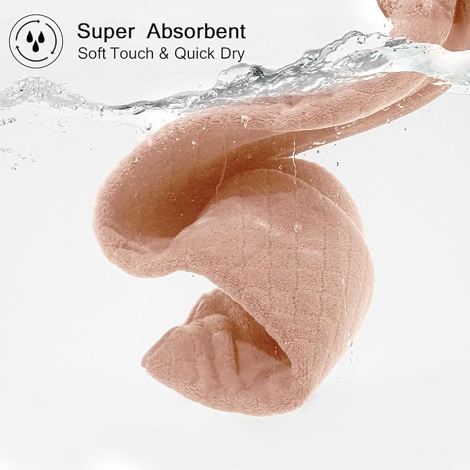 Hailea Luxury Bath Towels Set - 12 Piece (4 Large Bath Towels,4 Hand Towels,4 Washcloths), 100% Microfiber,Extra Absorbent Super Soft & Quick Dry,Complete Family Pack for Bathroom Gym Pool,Orange